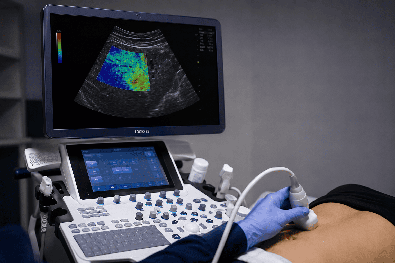 Elastografía hepática con ultrasonido para evaluar fibrosis hepática e hígado graso
